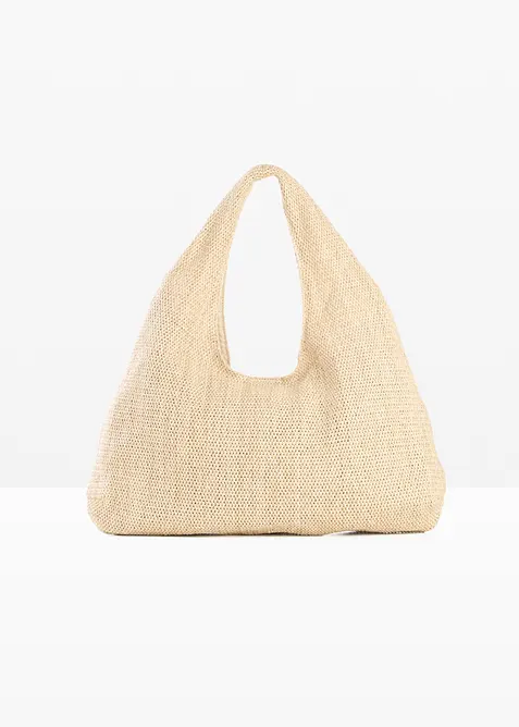 Borsa shopper effetto paglia, bonprix