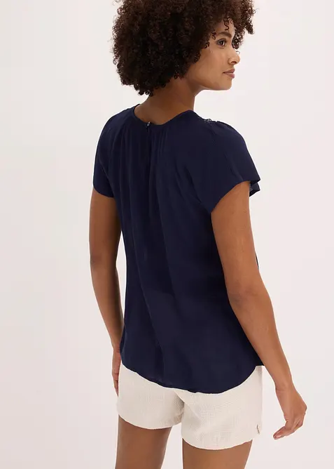 Blusa in pura viscosa, bonprix