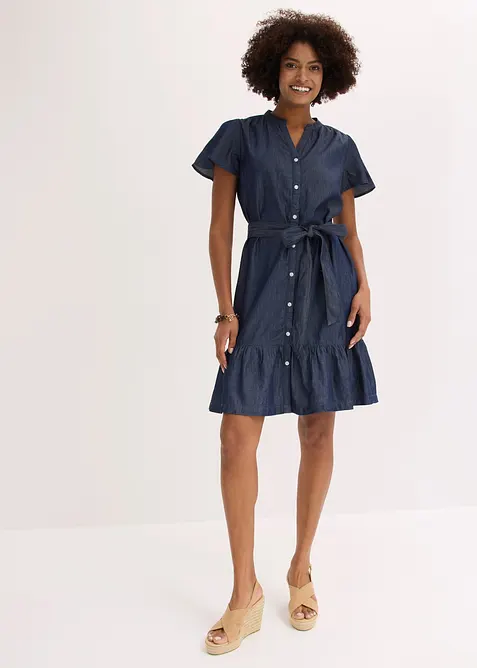 Abito di jeans in cotone biologico, bonprix
