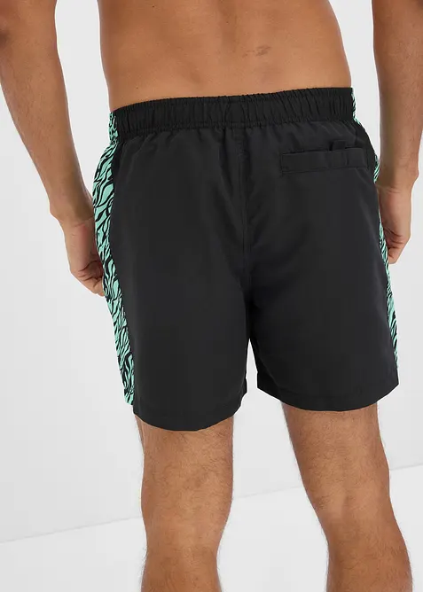 Pantaloncini da mare con inserti fantasia, bonprix