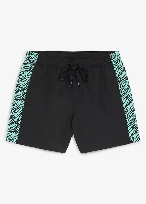 Pantaloncini da mare con inserti fantasia, bonprix