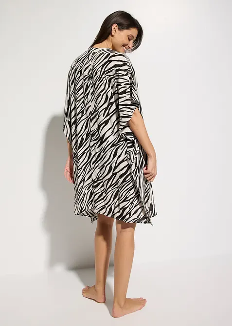 Tunica copricostume in crinkle strutturato, bonprix
