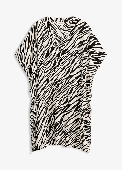 Tunica copricostume in crinkle strutturato, bonprix