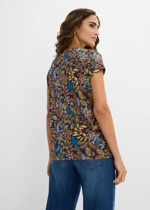 T-shirt in cotone fantasia, bonprix