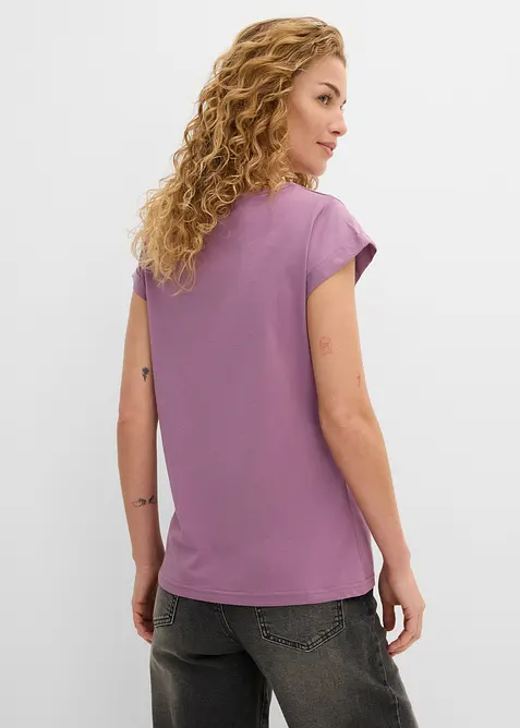 T-shirt in puro cotone, bonprix