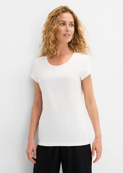T-shirt aderente, bonprix