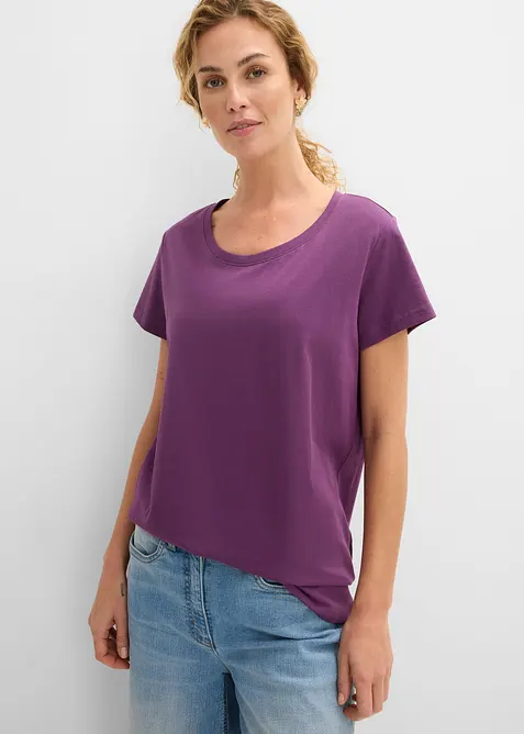 Maglia con scollo rotondo (pacco da 5), bonprix