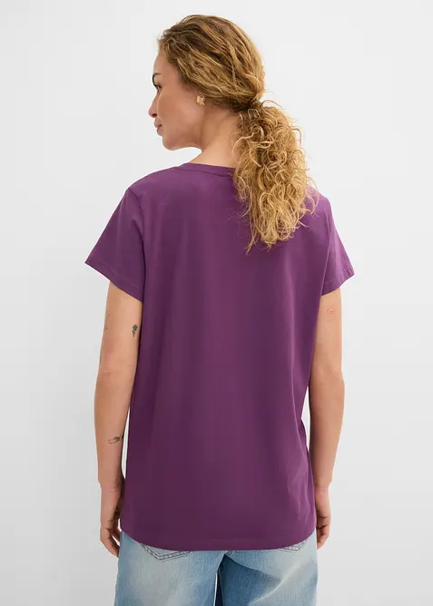Maglia con scollo rotondo (pacco da 5), bonprix