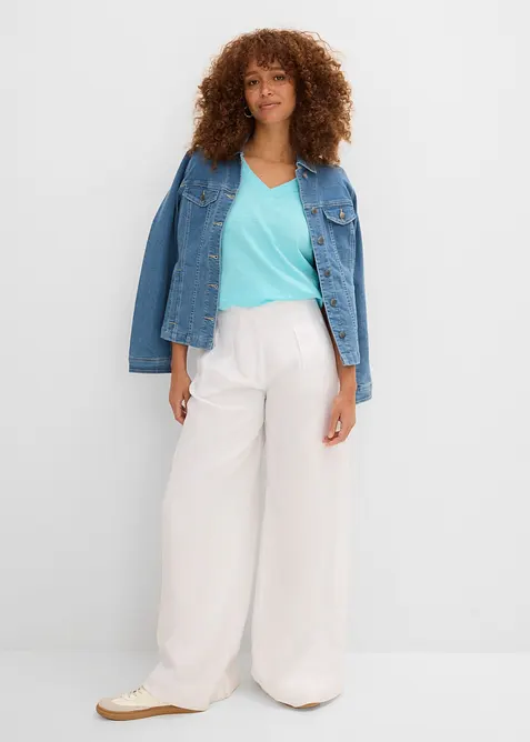 T-shirt in puro cotone, bonprix