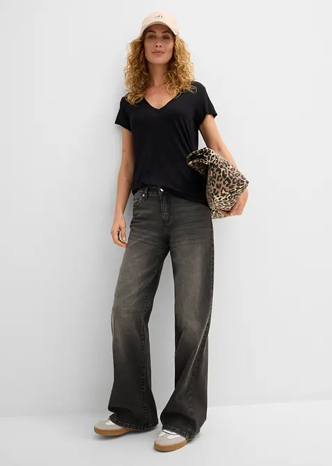 T-shirt in viscosa morbida, bonprix