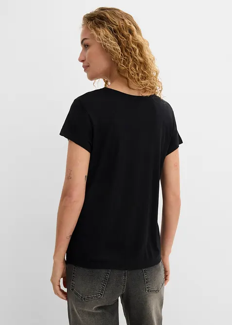 T-shirt in viscosa morbida, bonprix