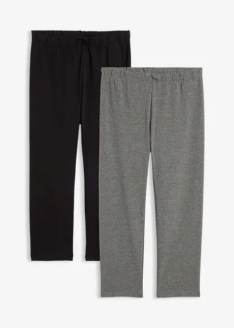 Leggings a pinocchietto (pacco da 2), bonprix