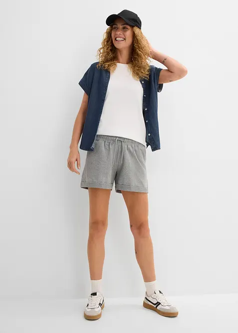 Shorts in felpa, bonprix