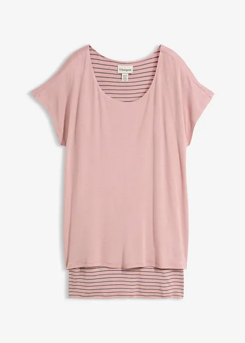 Maglia lunga in morbido misto viscosa, bonprix