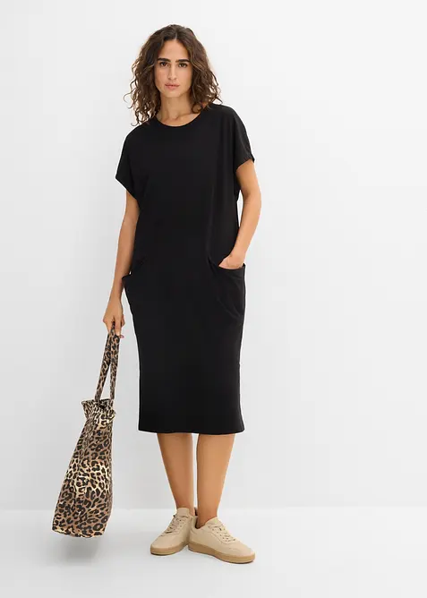 Abito di jersey con tasche, bonprix