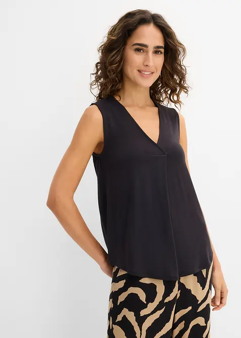 Top in misto viscosa morbido, bonprix