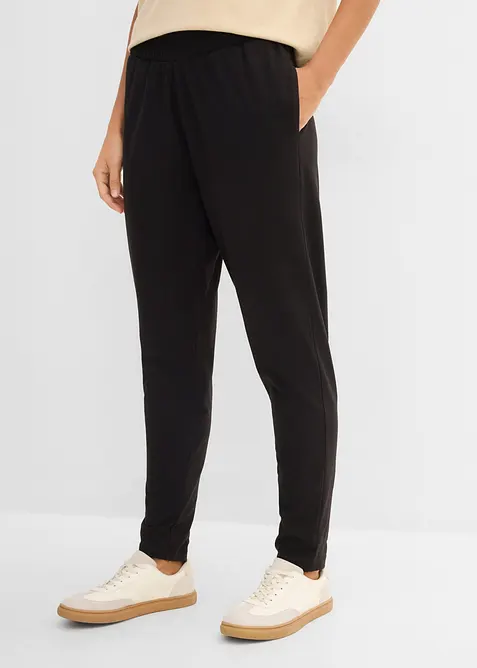 Pantaloni in jersey di misto cotone, bonprix