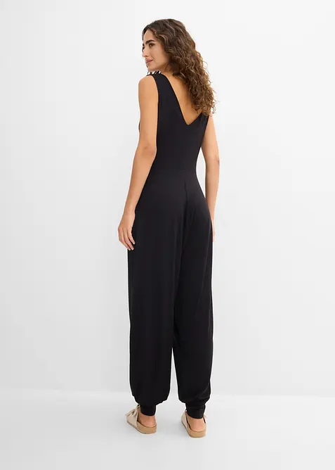 Tuta in jersey misto viscosa, bonprix