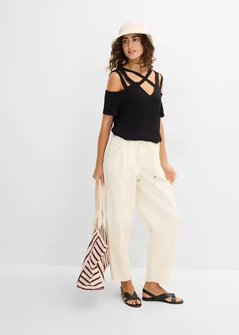 Maglia con cut-out, bonprix