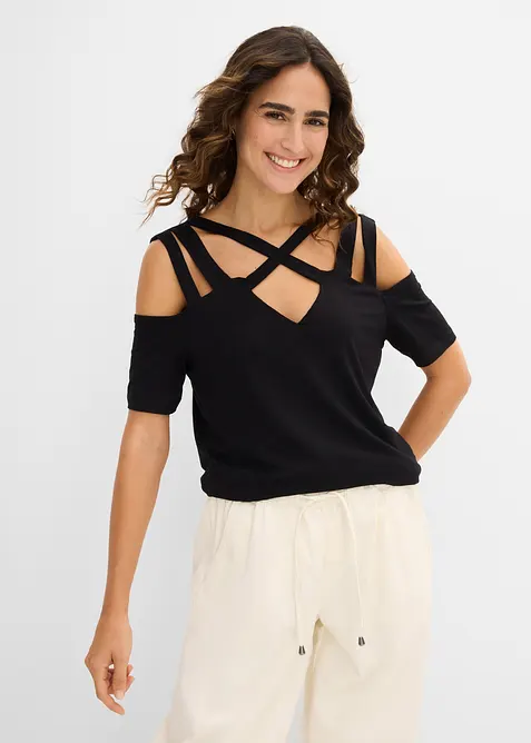 Maglia con cut-out, bonprix