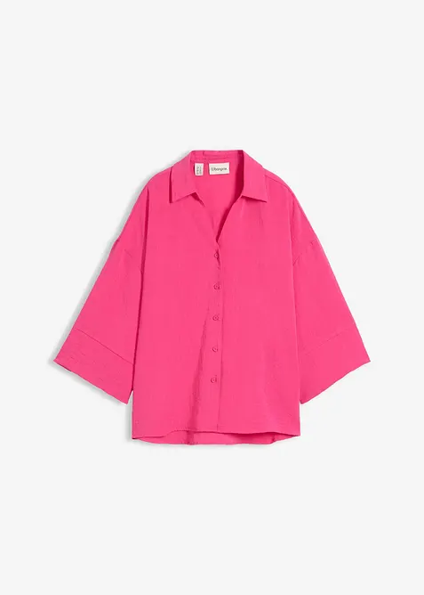 Camicetta oversize in misto viscosa, bonprix