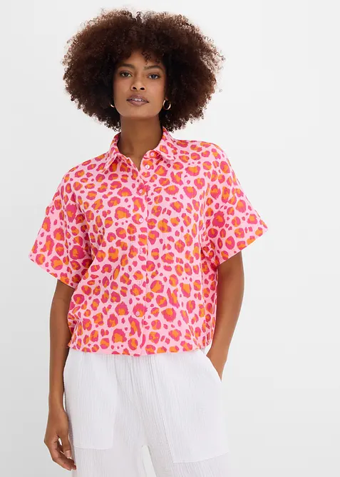 Camicetta in mussola fresca e leggera, bonprix