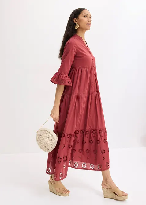 Abito lungo in puro cotone, bonprix