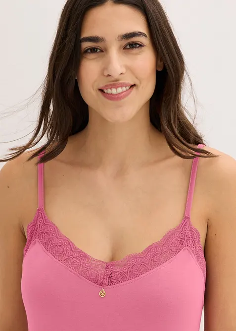 Camicia da notte in misto viscosa morbido, bonprix