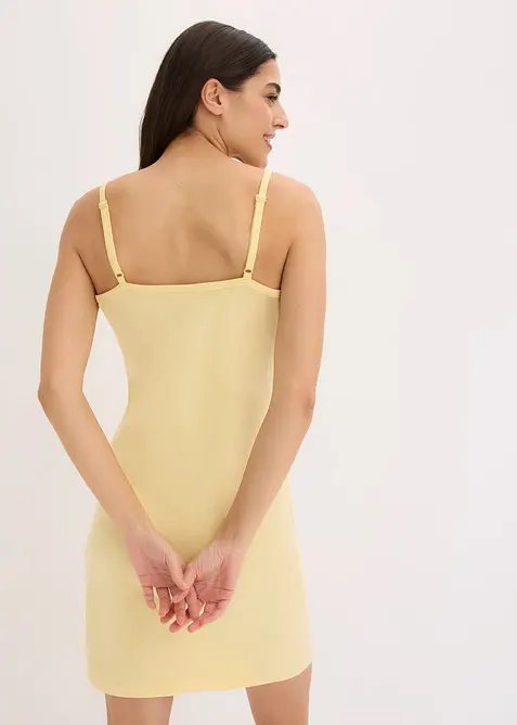 Camicia da notte corta con spalline sottili (pacco da 2), bonprix