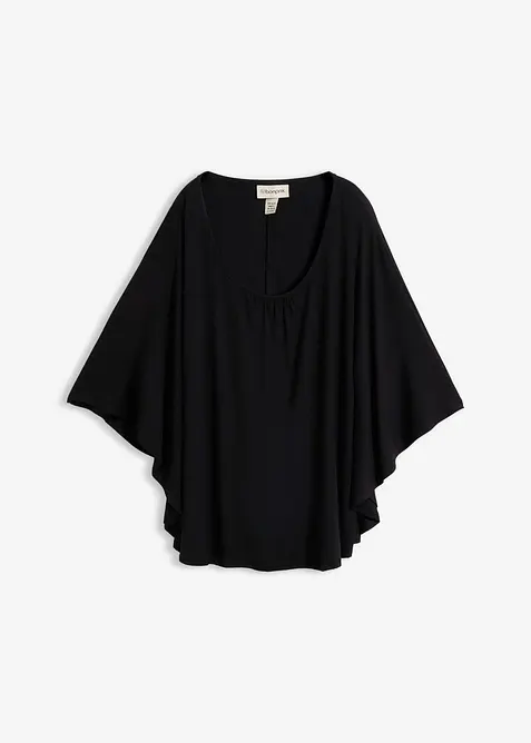 Maglia con maniche a pipistrello in viscosa, bonprix