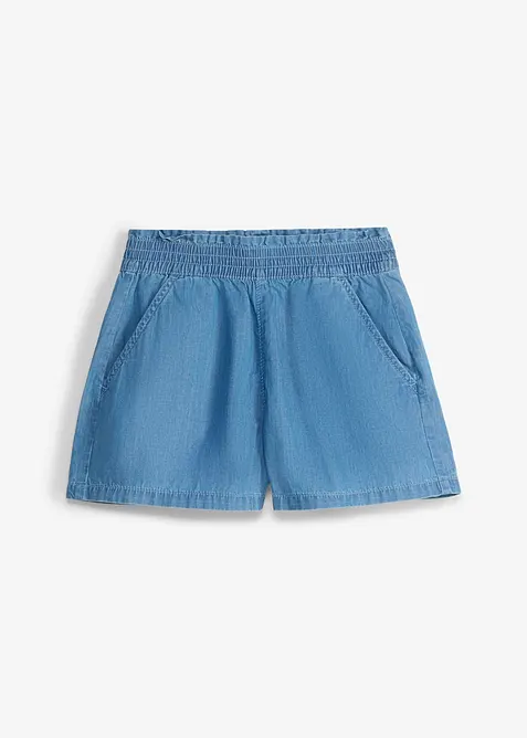 Shorts con elastico in vita in puro cotone biologico, bonprix