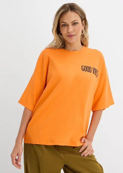 Maxi maglia in puro cotone biologico, bonprix