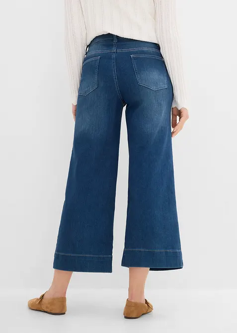 Jeans culotte ultra morbidi, bonprix