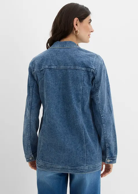 Giacca di jeans elasticizzata, boyfriend, bonprix
