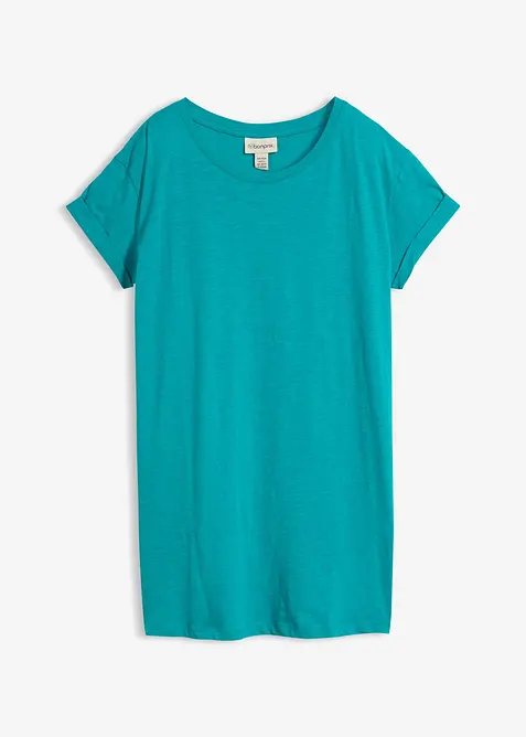 T-shirt lunga in puro cotone, bonprix