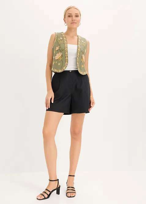 Bermuda con vita comoda, bonprix