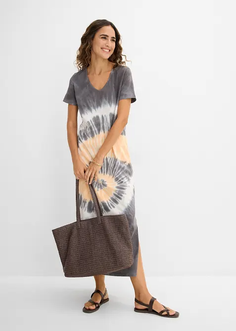Abito in maglina di puro cotone, bonprix