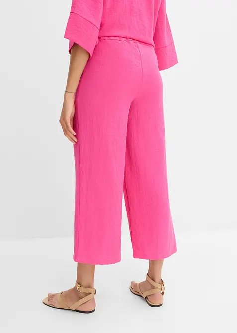 Pantaloni culotte in misto viscosa, bonprix