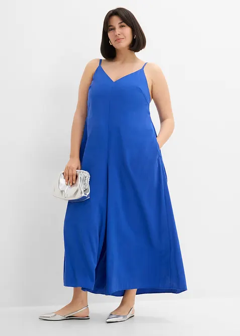 Tuta elegante in misto viscosa con spalline regolabili, bonprix
