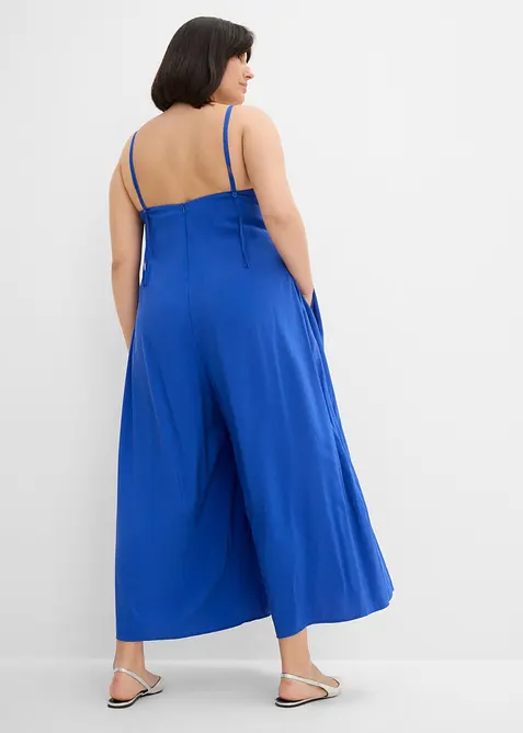 Tuta elegante in misto viscosa con spalline regolabili, bonprix
