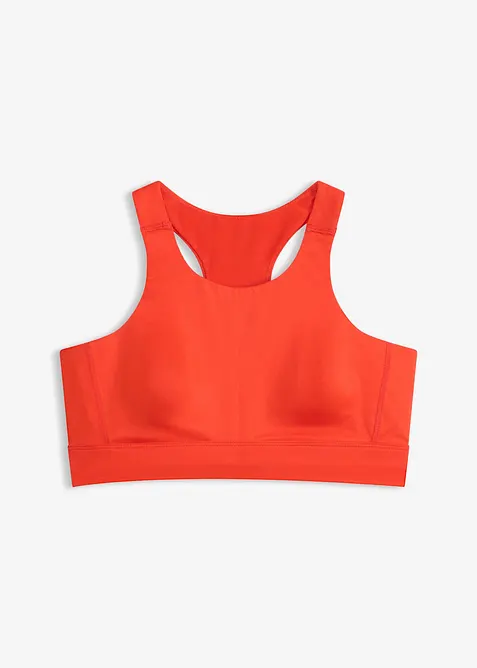 Reggiseno sportivo con spalline olimpioniche e leggero sostegno, bonprix