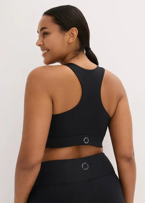 Reggiseno sportivo con spalline olimpioniche e leggero sostegno, bonprix