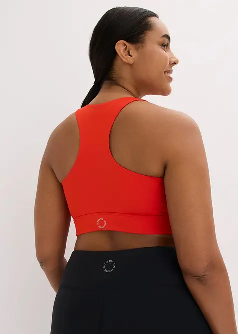 Reggiseno sportivo con spalline olimpioniche e leggero sostegno, bonprix