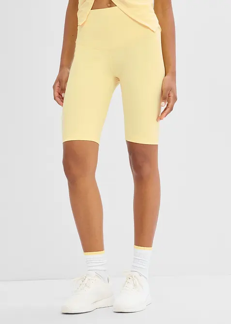 Pantaloncini funzionali ultraleggeri con vita comoda, asciugatura rapida, bonprix