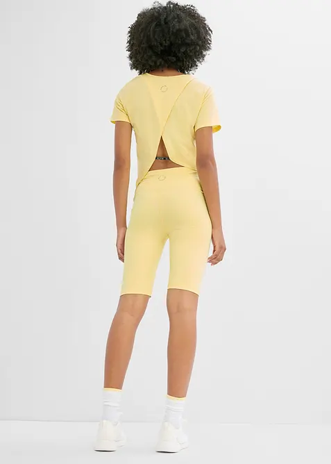 Pantaloncini funzionali ultraleggeri con vita comoda, asciugatura rapida, bonprix