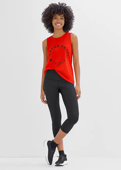 Top per sport leggero, asciugatura rapida, bonprix