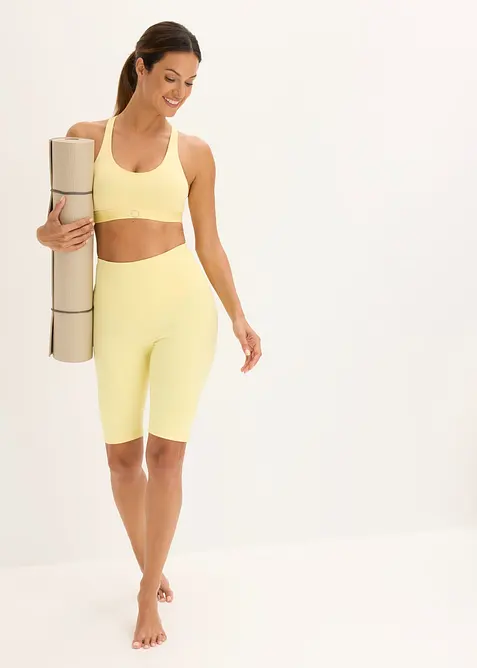 Reggiseno sportivo con spalline olimpioniche e sostegno leggero, bonprix