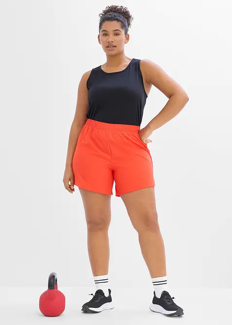 Top per sport ad asciugatura rapida (pacco da 2), bonprix