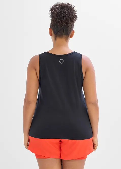 Top per sport ad asciugatura rapida (pacco da 2), bonprix