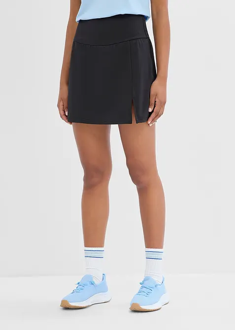 Gonna per sport con pantaloncini integrati, asciugatura rapida, bonprix